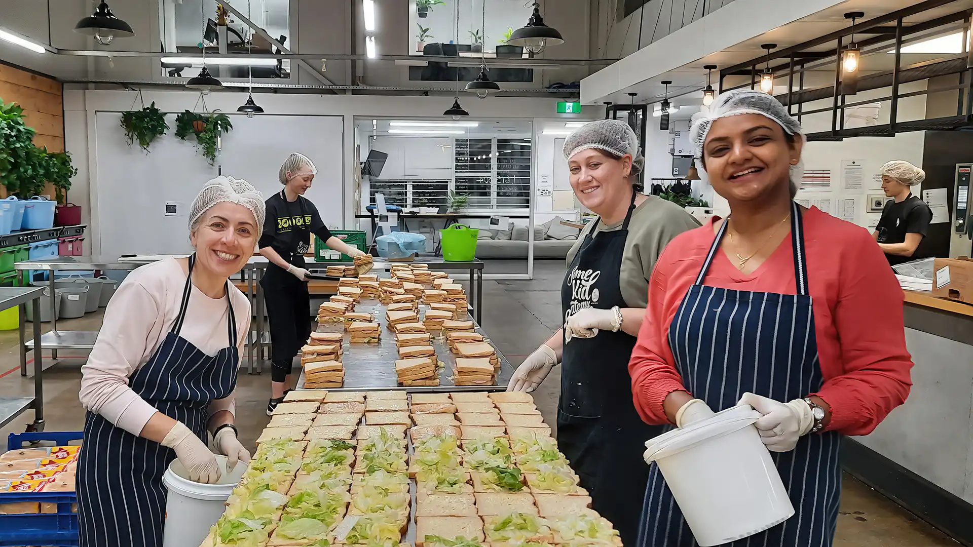 Assurity team volunteering