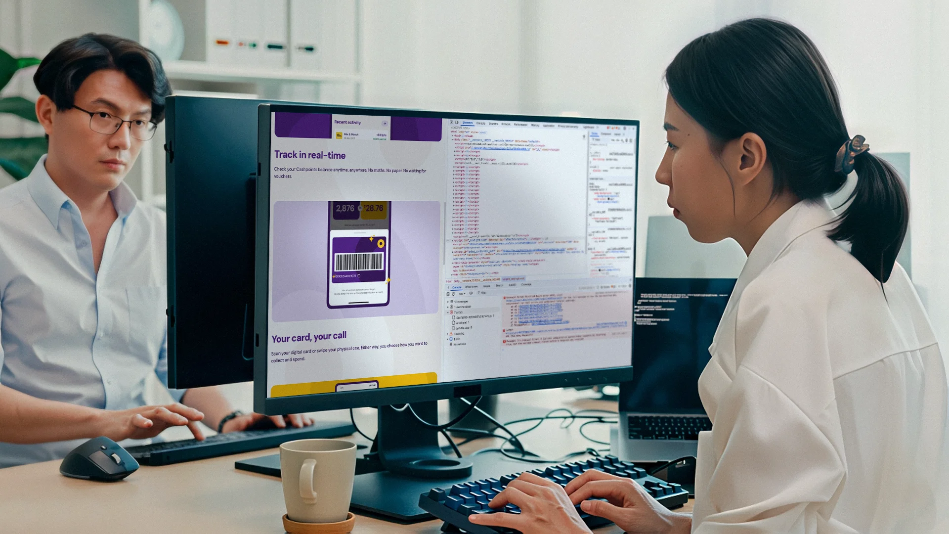 Manila team testing Cashpoints